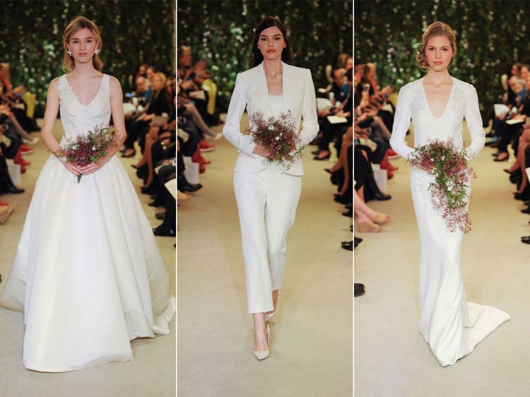 Свадебное платье Carolina Herrera