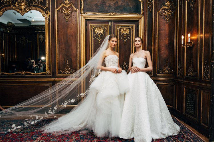 Свадебное платье Oscar de la Renta